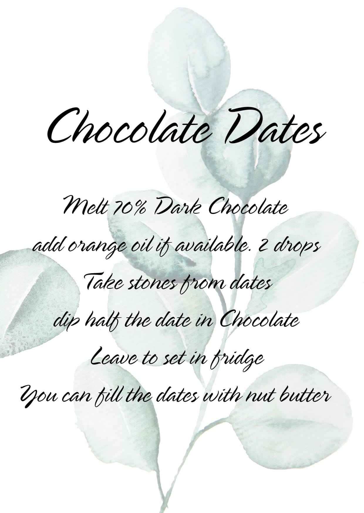Chocolate Dates